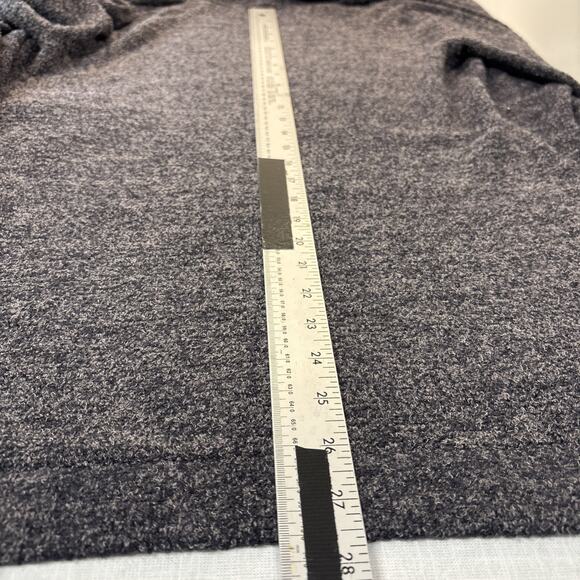 Barefoot Dreams Heather Charcoal Gray CozyChic Lite Cardigan Minimalist Hygge M - Picture 9 of 11